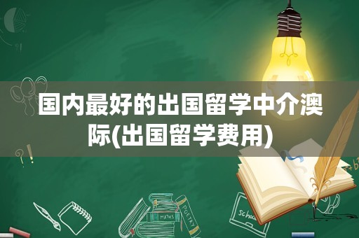 国内最好的出国留学中介澳际(出国留学费用)